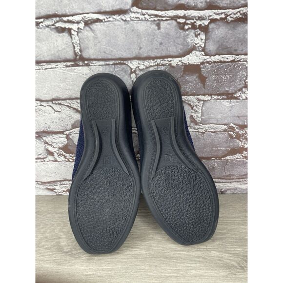 Arcopedico Shoes Mailu Blue Fabric Comfort Slip On Light Knit Women 39EU/8.5M US - Picture 7 of 16